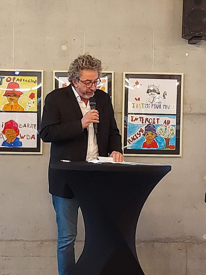 Pierre-Jean Burrion, président du Club de la Presse du Hainaut-Mons